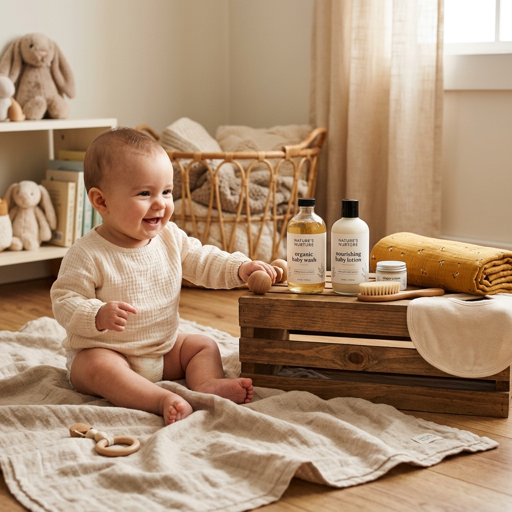 Baby Products lifestyle photo for Amazon