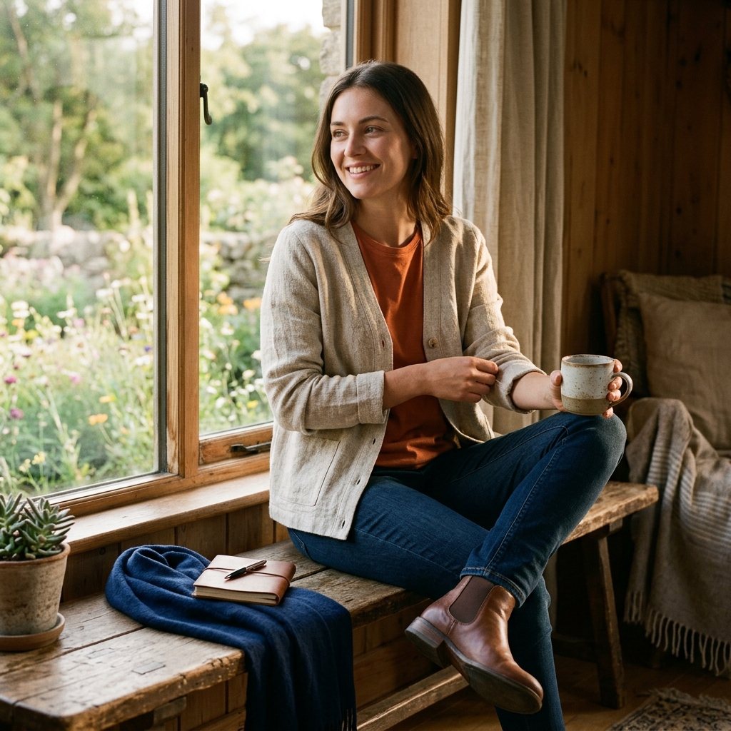 Clothing lifestyle photo for Shopify