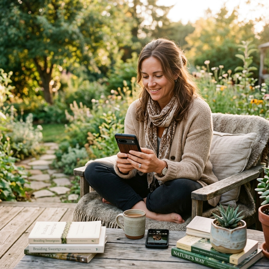 Electronics lifestyle photo for Etsy