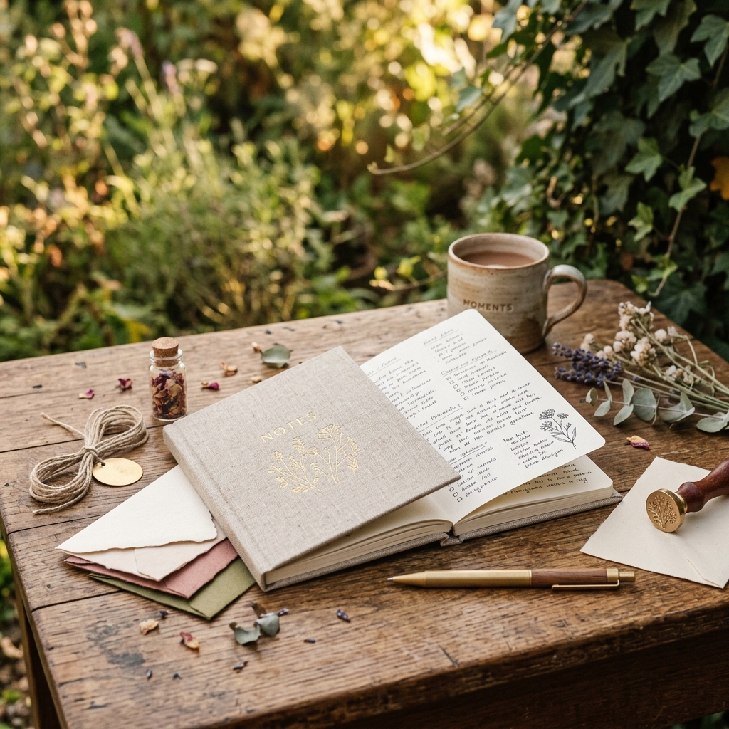 Stationery lifestyle photo for Etsy