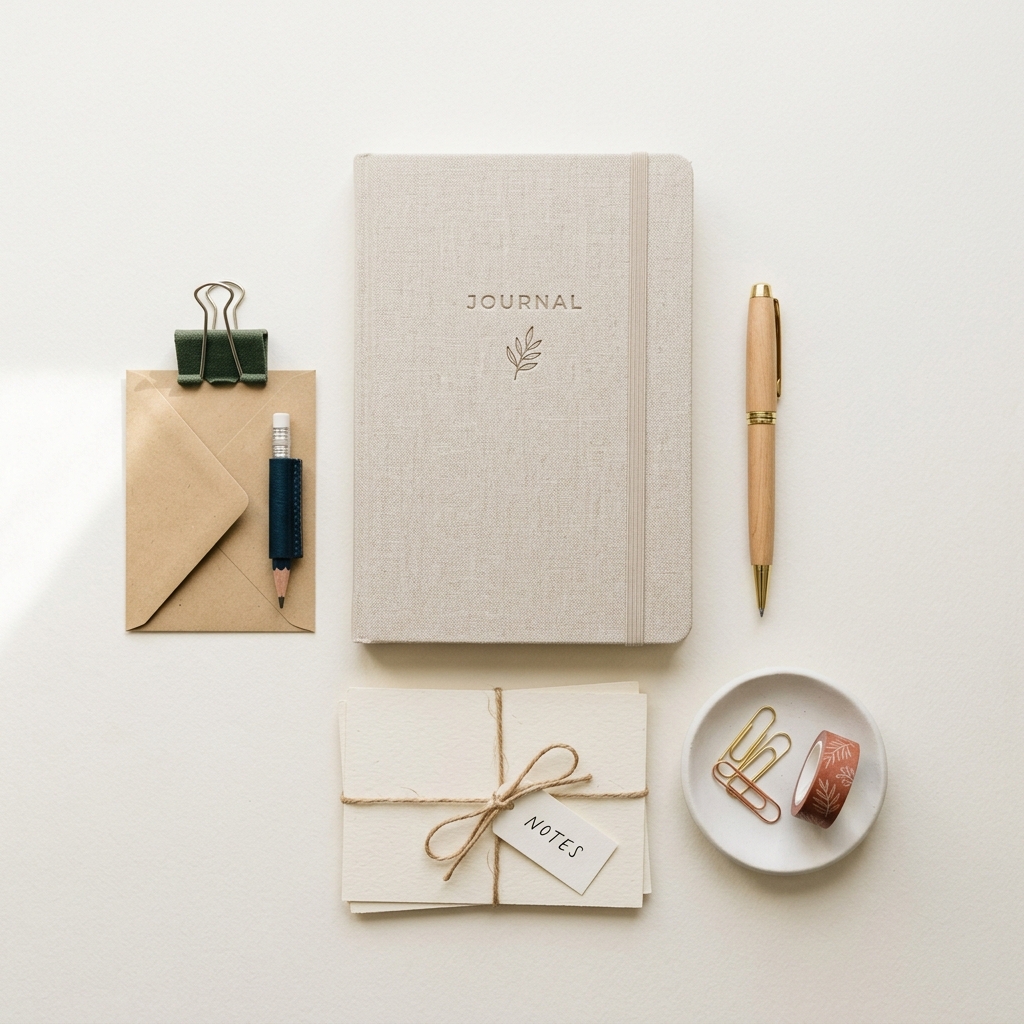 Stationery detail photo for Etsy